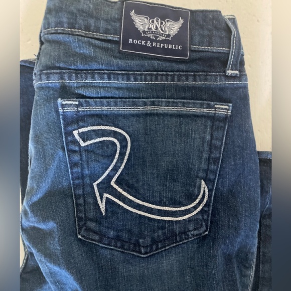 Rock & Republic new nwot kasandra jeans bootcut low rise flare - Picture 8 of 9